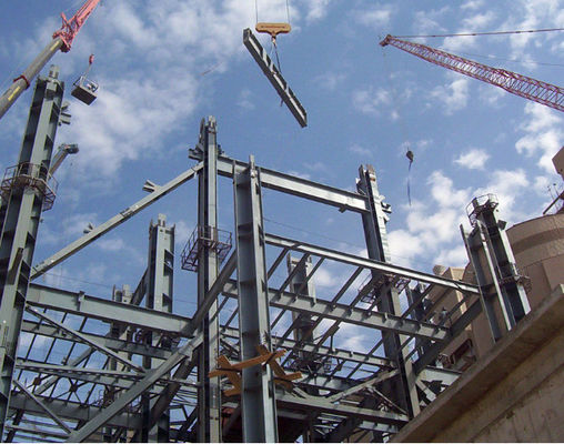 Struktur Baja Platform Q355B Platform Baja Galvanis Disesuaikan ISO9001