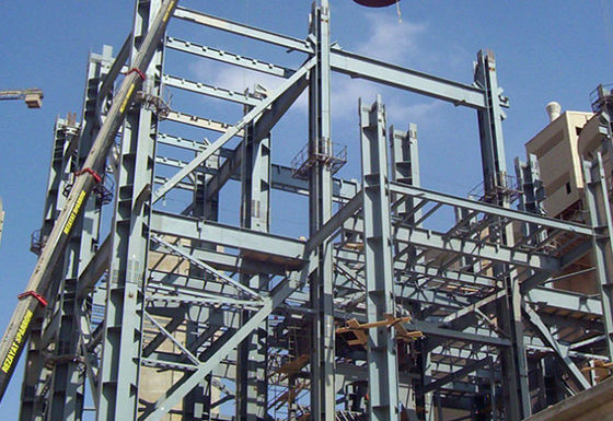Struktur Baja Platform Q355B Platform Baja Galvanis Disesuaikan ISO9001