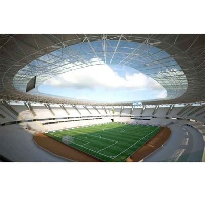 Stadion Struktur Baja Bentang Besar Konstruksi Rangka Ruang Prefab yang Andal