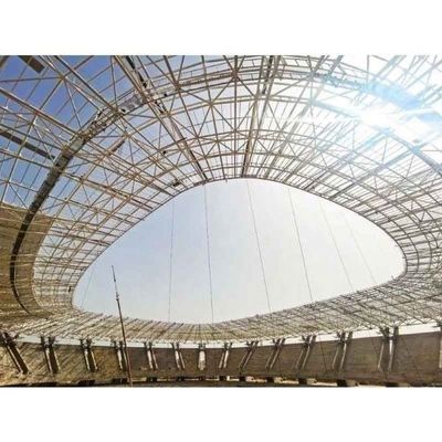 Stadion Struktur Baja Bentang Besar Konstruksi Rangka Ruang Prefab yang Andal