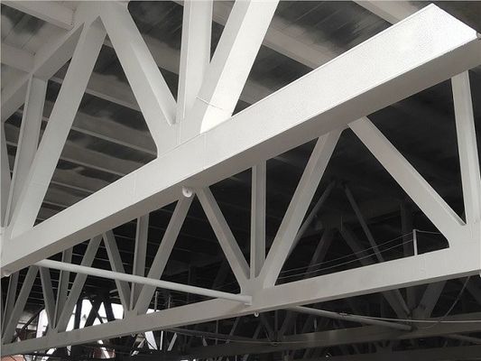 Koridor Jembatan Struktur Baja Prefab Disesuaikan Baja Ringan ISO9001