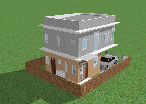 Baja Ringan Rumah Pabrikan Villa Rangka Baja Rangka Bangunan Apartemen Galvanis