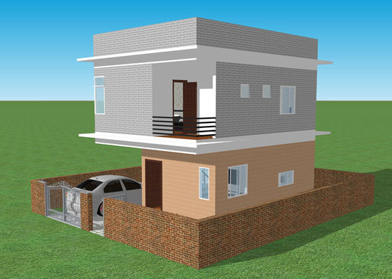 Baja Ringan Rumah Pabrikan Villa Rangka Baja Rangka Bangunan Apartemen Galvanis