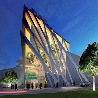 OEM / ODM Struktur Baja Rentang Panjang Shopping Mall Supermarket