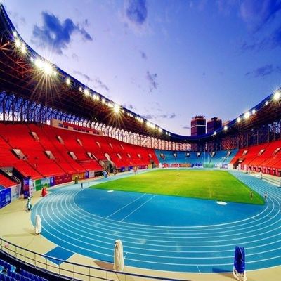 Gedung Gym Baja Ringan Stadion Prefabrikasi Skala Besar Ringan