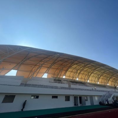 Stadion Struktur Baja Daur Ulang Gym Bangunan Logam Anti Karat Prefab