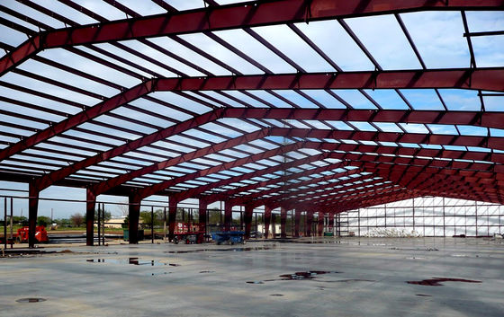 Struktur Baja Pra Rekayasa ODM Gudang Baja Industri Disesuaikan ISO9001
