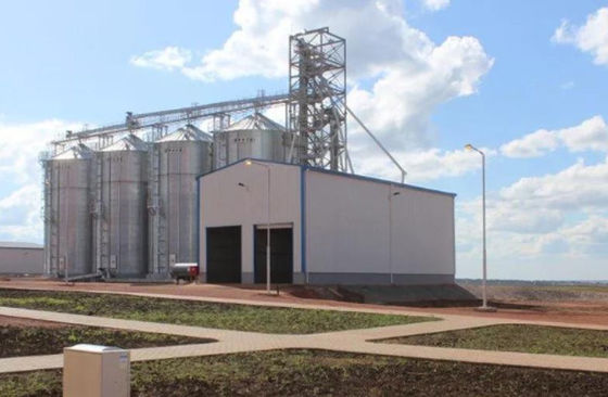 Gudang Konstruksi Platform Baja Prefab Kokoh Tahan Hujan