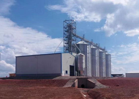 Prefab Pabrikasi Struktur Baja Platform Bangunan Industri ISO9001