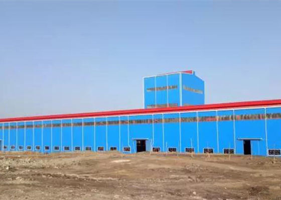 Bengkel Struktur Baja Rangka Fabrikasi Bangunan Industri Tahan Api