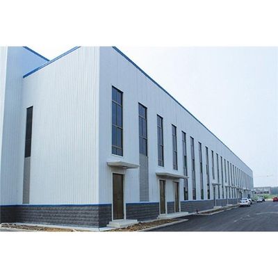 Struktur Baja Q355B Untuk Penyimpanan Gedung Bengkel Gudang Tahan Api