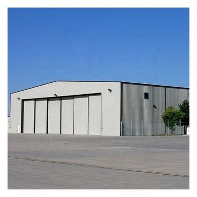 Q235 Struktur Baja Rangka Ruang Gudang Struktur Logam Prefab Tahan Api