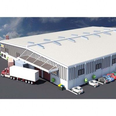 Portal Konstruksi Rangka Baja Ringan Rangka Gudang Struktur Baja