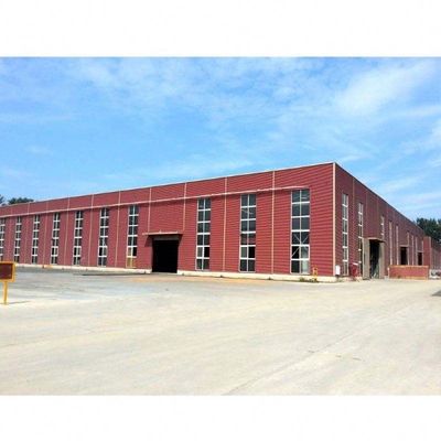 Portal Konstruksi Rangka Baja Ringan Rangka Gudang Struktur Baja