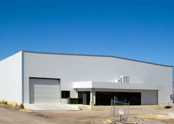 Bengkel Fabrikasi Baja Bingkai Hangar Struktur Baja Industri Pabrikan