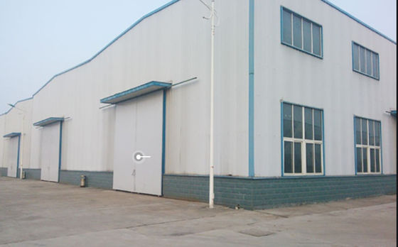 Bengkel Struktur Baja Khusus Dengan Jendela Paduan Aluminium / PVC