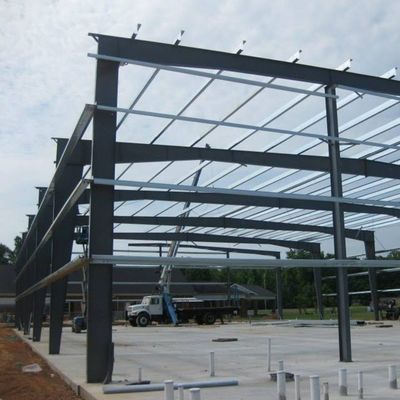 Bengkel Struktur Baja Prefabrikasi Bangunan Rangka Industri