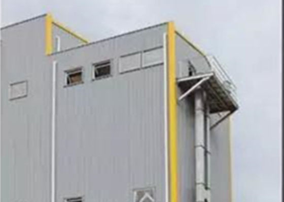 Bengkel Struktur Baja Galvanis Rangka Baja Industri Prefab GB