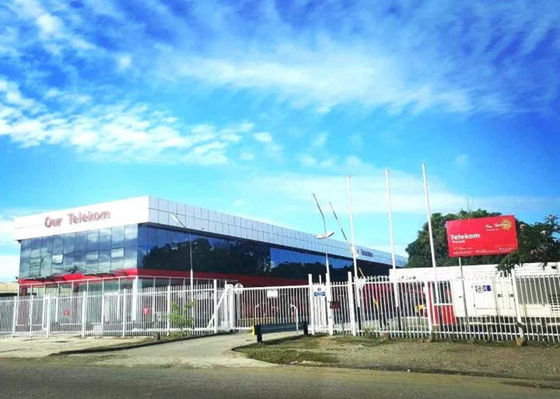 Q355 Q235 Konstruksi Bangunan Kantor Rangka Baja Prefabrikasi