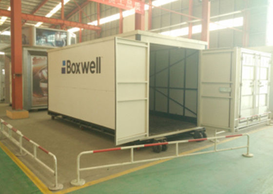 Rumah Kontainer Lipat Industri Prefab Runtuh Rumah Reformasi Baja