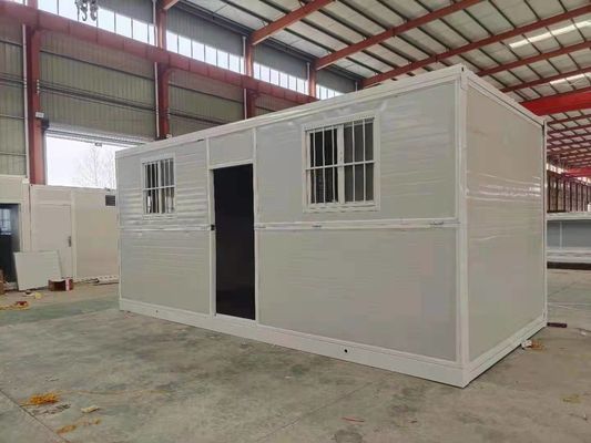 Rumah Kontainer Lipat Industri Prefab Runtuh Rumah Reformasi Baja