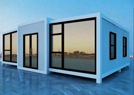 Rumah Kontainer Lipat Galvanis Rumah Modular Baja Pracetak