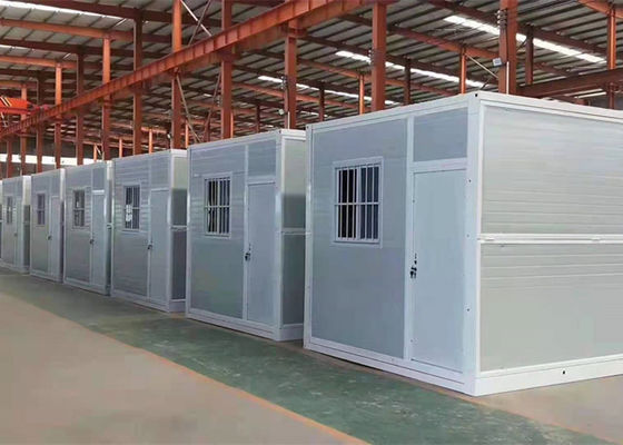 Rumah Kontainer Lipat Galvanis Rumah Modular Baja Pracetak