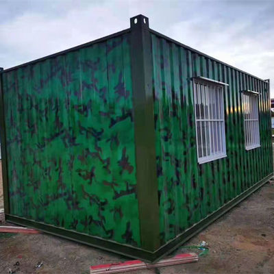 Q235B / Q355B Lipat Rumah Kontainer Reformasi Rumah Baja Pracetak