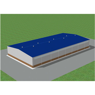 Struktur Baja Prefab Industri Bangunan Konstruksi Rangka Gudang