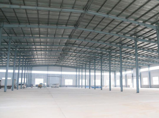 Bangunan Struktur Baja Rumah Pabrikan Fab. Garasi untuk 1000sqm Truck Park di Kenya
