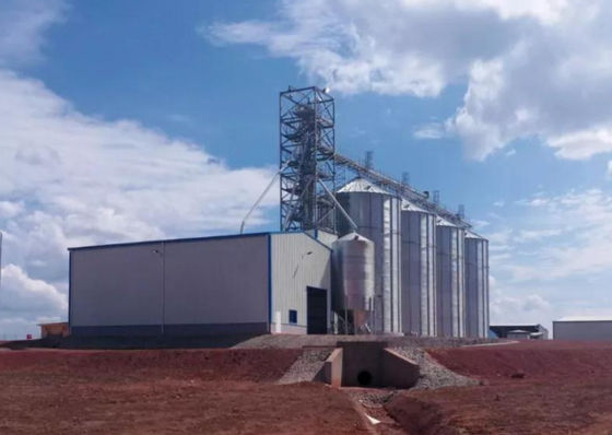 Bengkel Rangka Baja Ringan Prefabrikasi Pabrik Pengolahan Jagung Baja