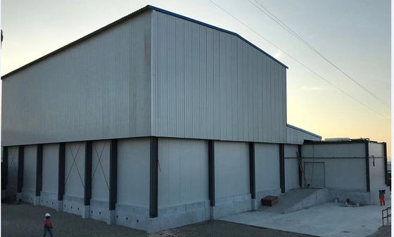 Pabrik rangka baja ringan prefabrikasi Pabrik Pengolahan Struktur Baja