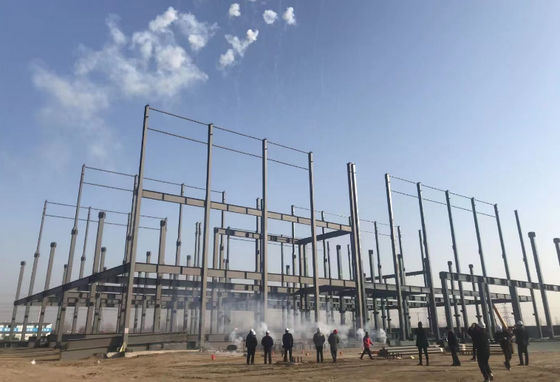 Bangunan Baja Prefabrikasi Multi Lantai Modern yang Disesuaikan