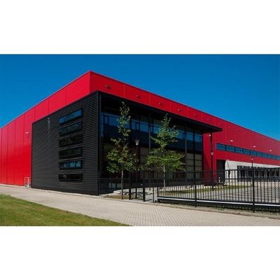 Gudang Struktur Baja dengan Roller Shutter/Swing/Sliding Doors dan Slope/Flat Roof