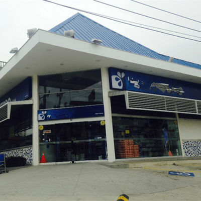 Bangunan Rangka Baja Komersial GB Konstruksi Baja Prefabrikasi
