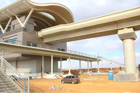 Jembatan Girder Struktur Baja Disesuaikan Tahan Api Prefabrikasi