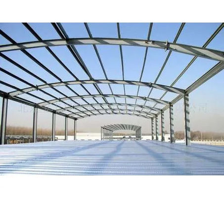 Konstruksi Baja Hot Rolled / Welded H Section Baja Purlin C/Z-Section Steel