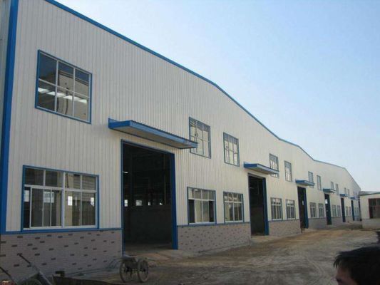 Bengkel Struktur Baja dengan Sandwich Panel Q355 Welded H Section Steel
