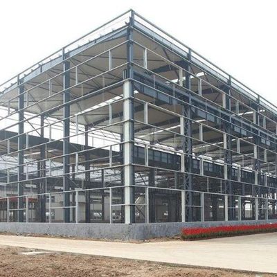 Bangunan Baja Prefabrikasi Multi Lantai Modern yang Disesuaikan