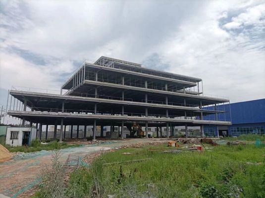 Gedung Administrasi Galvanized Customized Struktur yang tahan lama yang dapat diandalkan