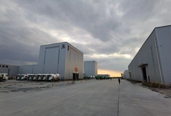Gedung Administrasi Galvanized Customized Struktur yang tahan lama yang dapat diandalkan