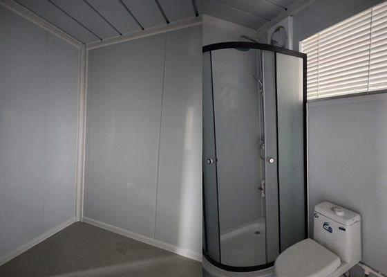 Rumah Rumah Kontainer Lipat Disesuaikan Dengan Jendela Paduan Aluminium