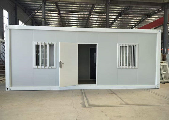Rumah Rumah Kontainer Lipat Disesuaikan Dengan Jendela Paduan Aluminium