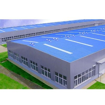 Konstruksi Bengkel Struktur Baja Prefabrikasi Rentang Besar Weld H Beam