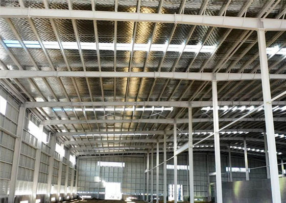 Bengkel Garasi Struktur Baja Prefabrikasi Bangunan Rangka Industri