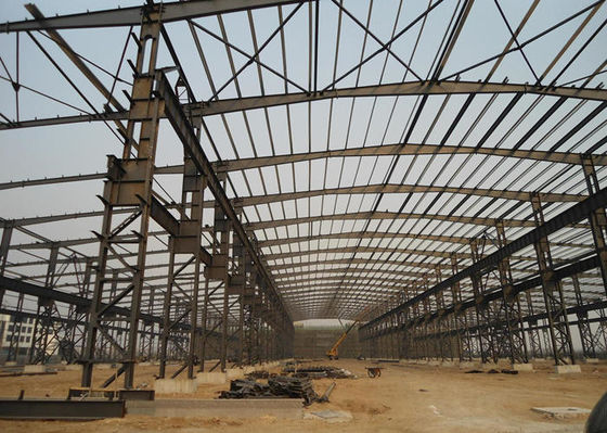 Bengkel Garasi Struktur Baja Prefabrikasi Bangunan Rangka Industri