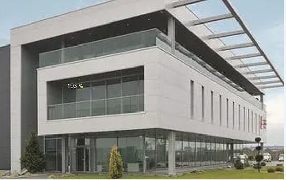 Q355 Lokakarya Bangunan Logam Baja Bagian H Dilas untuk Kantor
