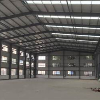 Struktur Baja Fabrikasi Bengkel Industri Konstruksi Bangunan Pabrik