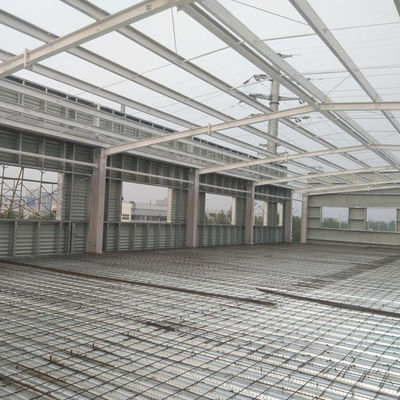 Bengkel Struktur Baja Prefab Bangunan Industri Konstruksi Logam