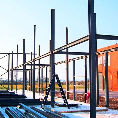 Portal Struktur Baja Sistem Bangunan Gudang Konstruksi Rangka Baja